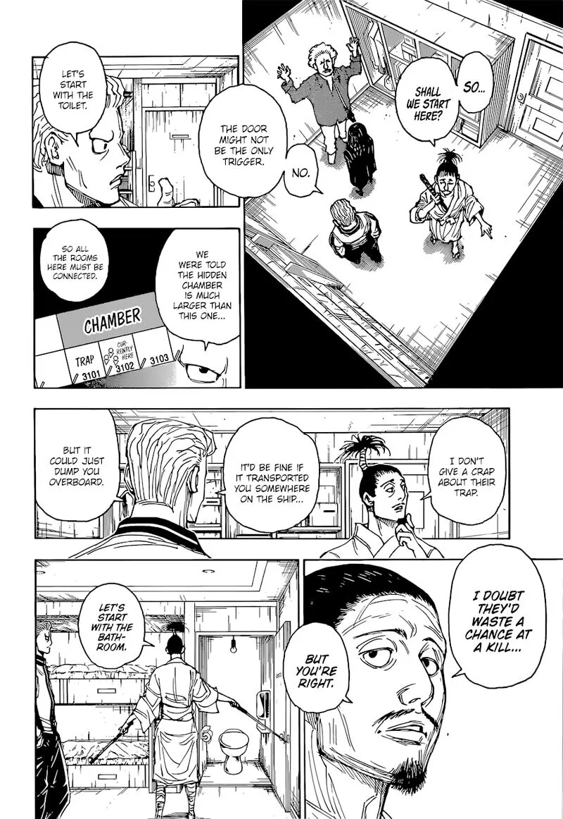 Hunter X Hunter Chapter 395 page 4