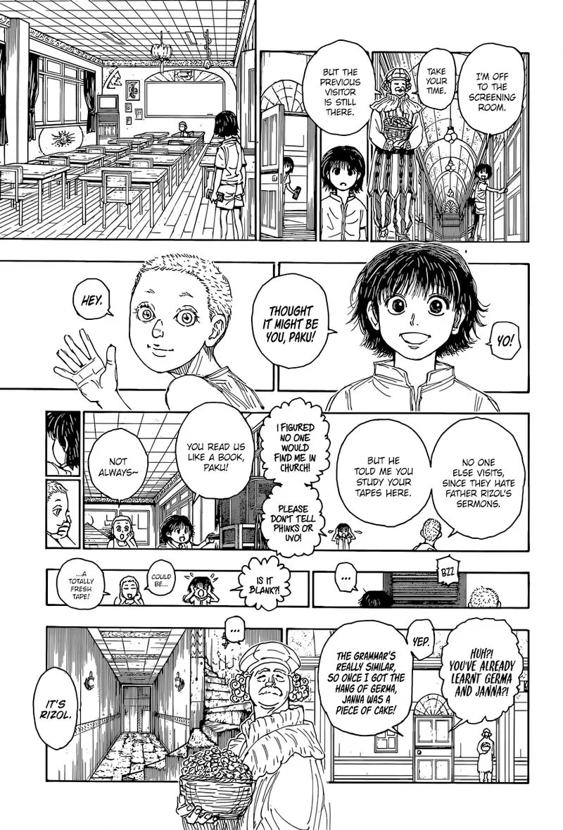 Hunter X Hunter Chapter 395 page 14