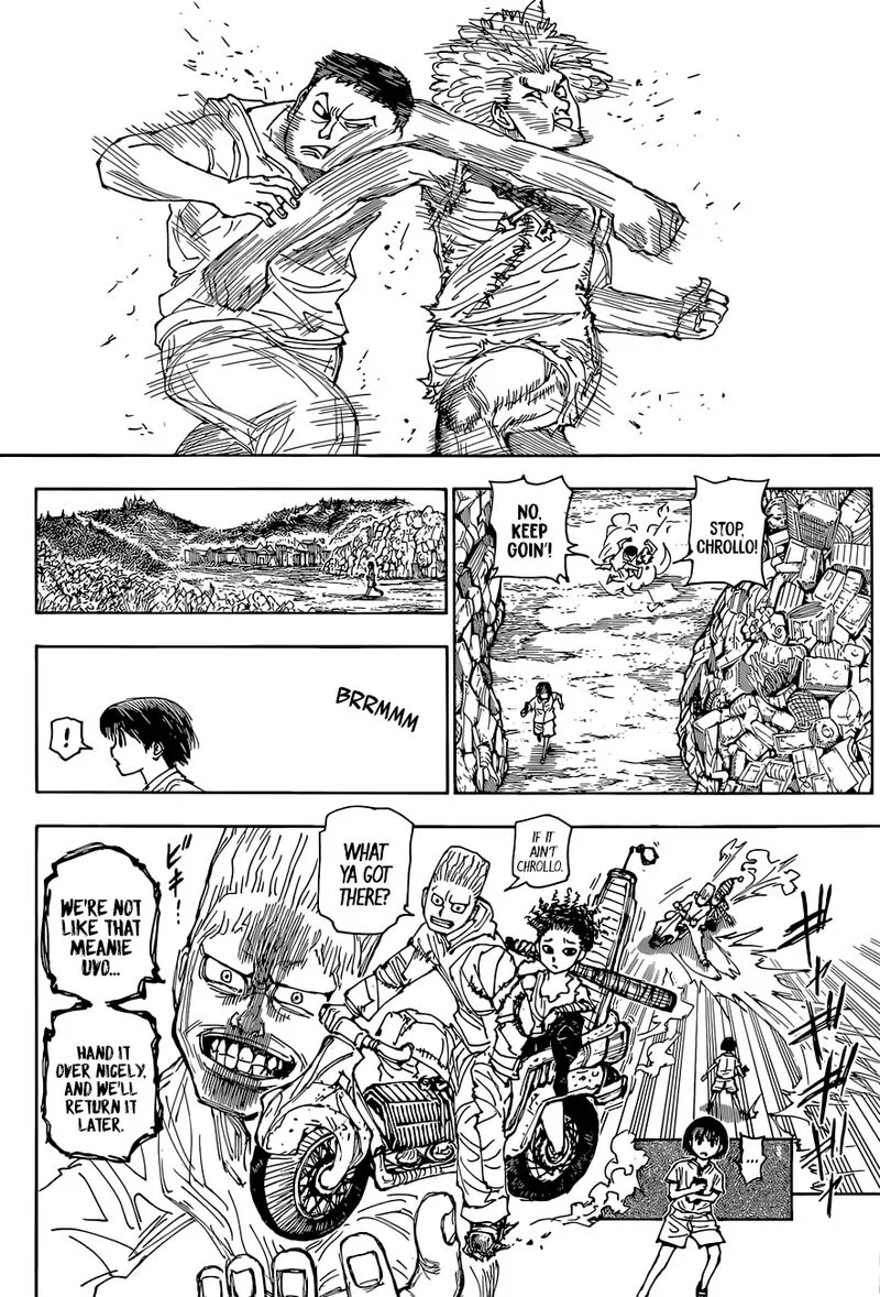 Hunter X Hunter Chapter 395 page 11