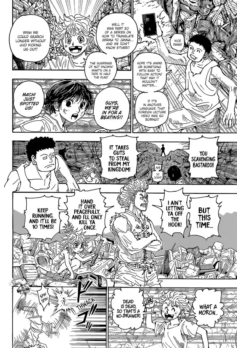 Hunter X Hunter Chapter 395 page 9