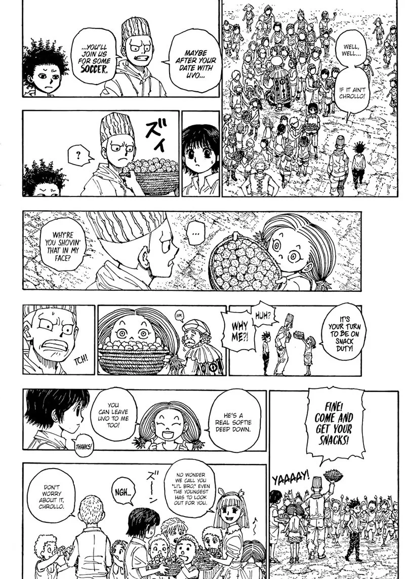 Hunter X Hunter Chapter 396 page 2