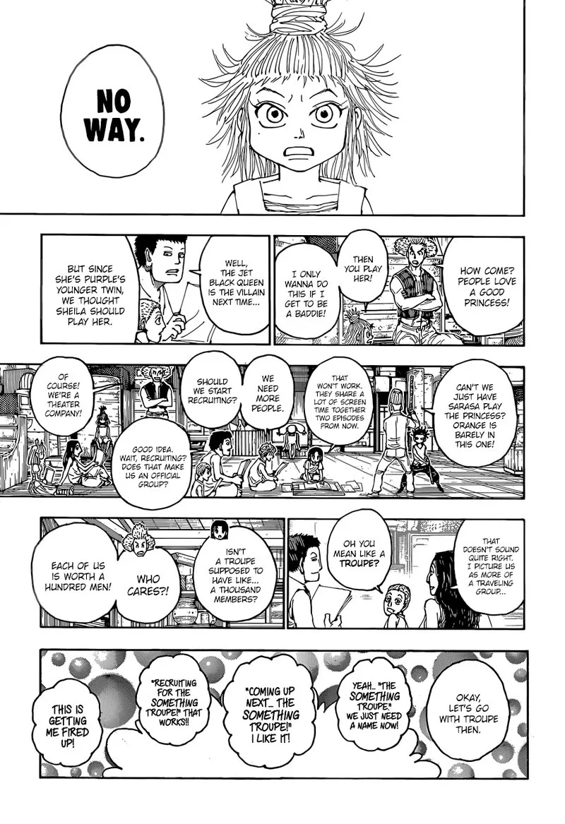 Hunter X Hunter Chapter 396 page 17