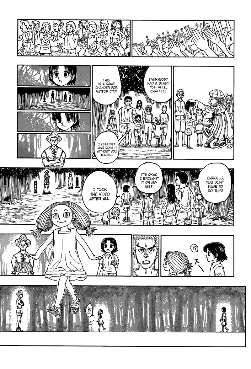 Hunter X Hunter Chapter 396 page 13