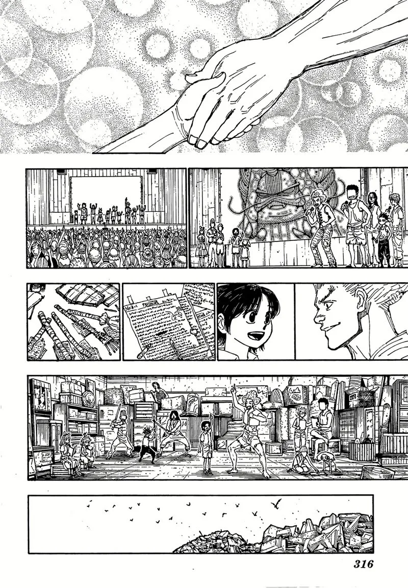 Hunter X Hunter Chapter 396 page 16