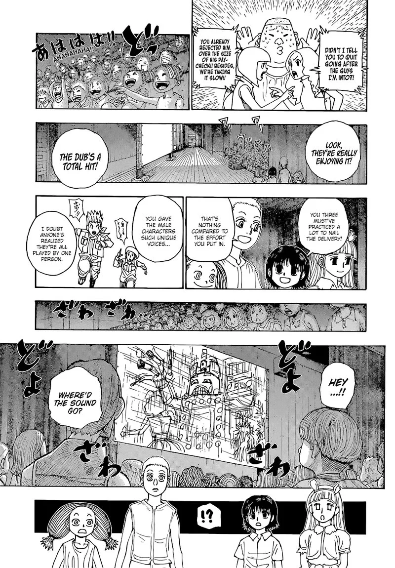 Hunter X Hunter Chapter 396 page 5