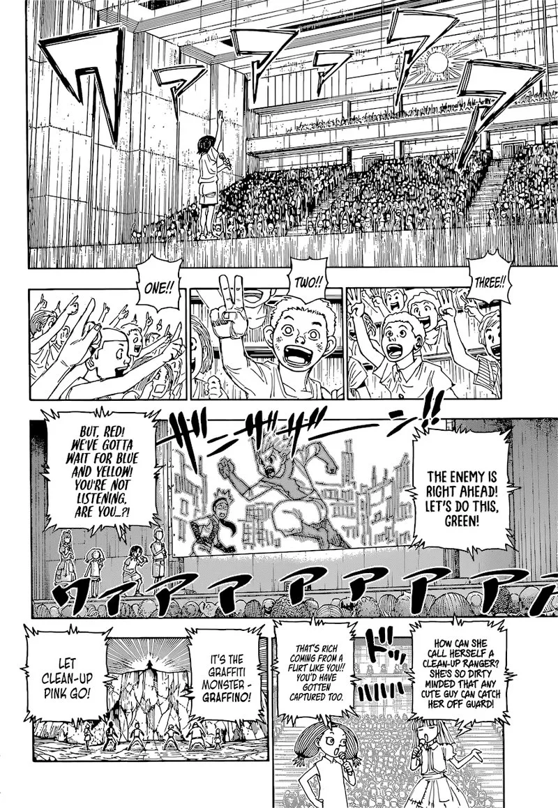 Hunter X Hunter Chapter 396 page 8