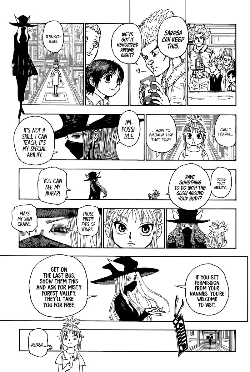 Hunter X Hunter Chapter 397 page 13