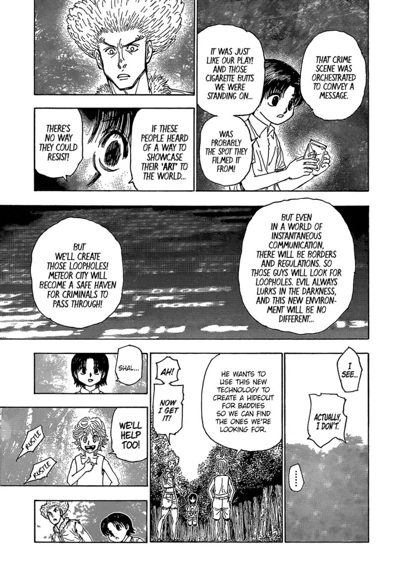 Hunter X Hunter Chapter 397 page 15