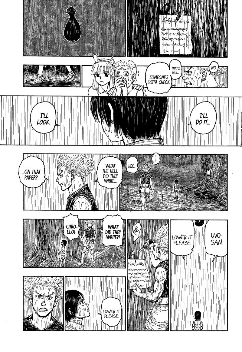 Hunter X Hunter Chapter 397 page 7