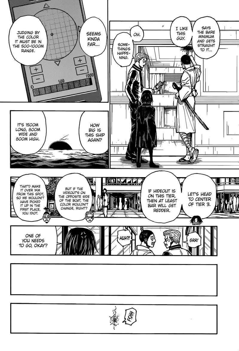 Hunter X Hunter Chapter 398 page 10