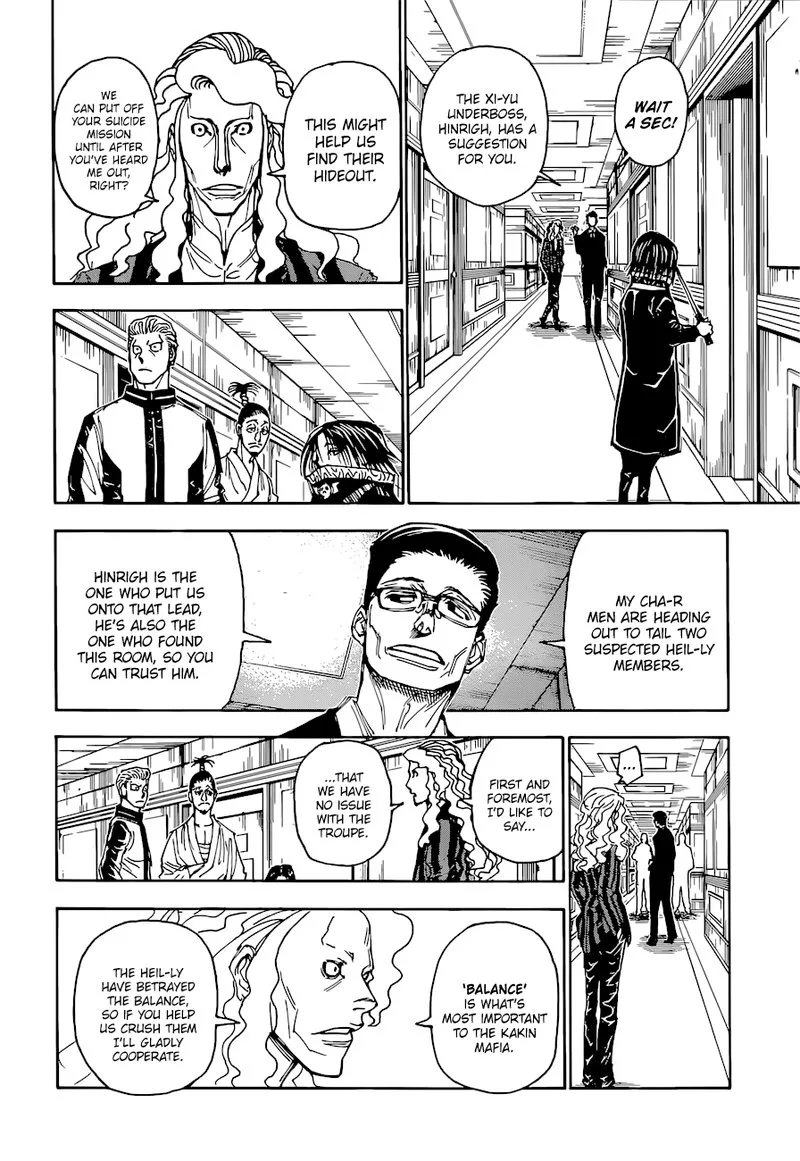 Hunter X Hunter Chapter 398 page 6