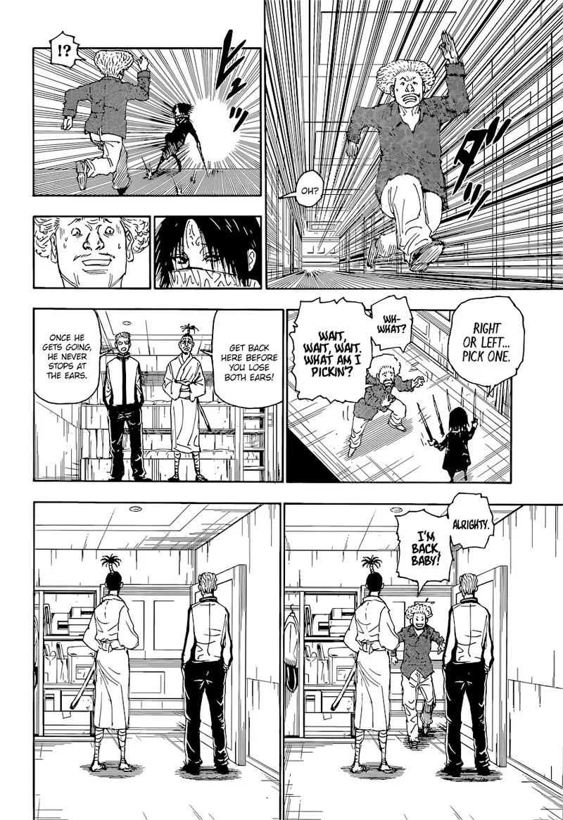 Hunter X Hunter Chapter 398 page 4