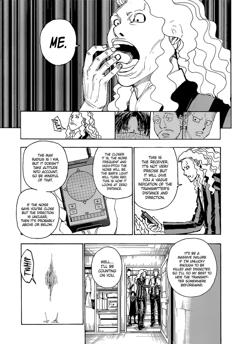 Hunter X Hunter Chapter 398 page 9