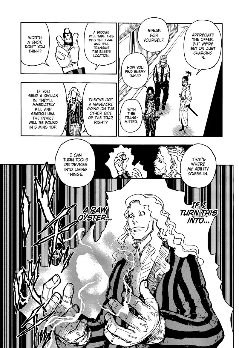 Hunter X Hunter Chapter 398 page 7