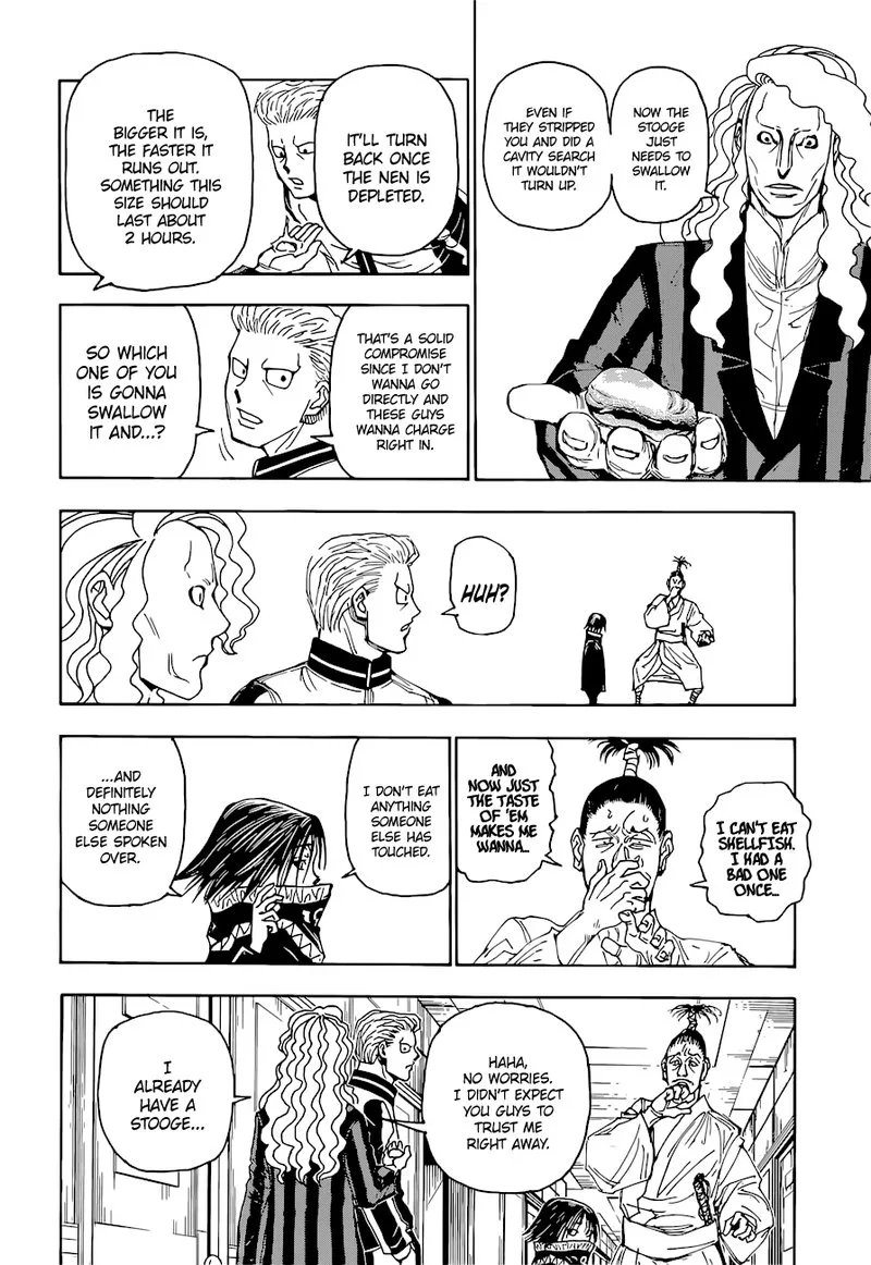 Hunter X Hunter Chapter 398 page 8
