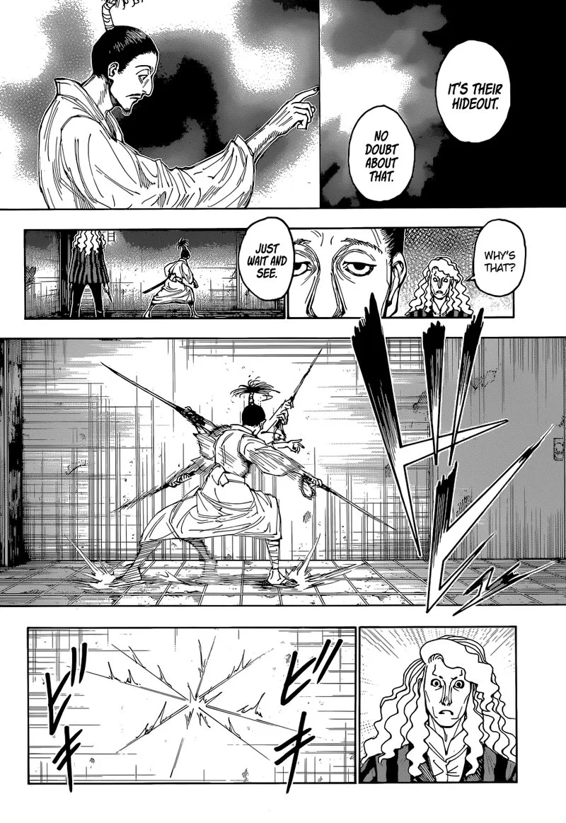 Hunter X Hunter Chapter 398 page 15