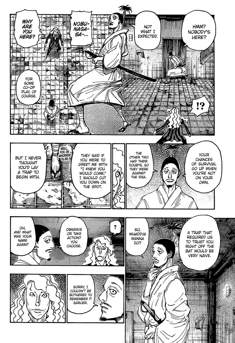 Hunter X Hunter Chapter 398 page 13