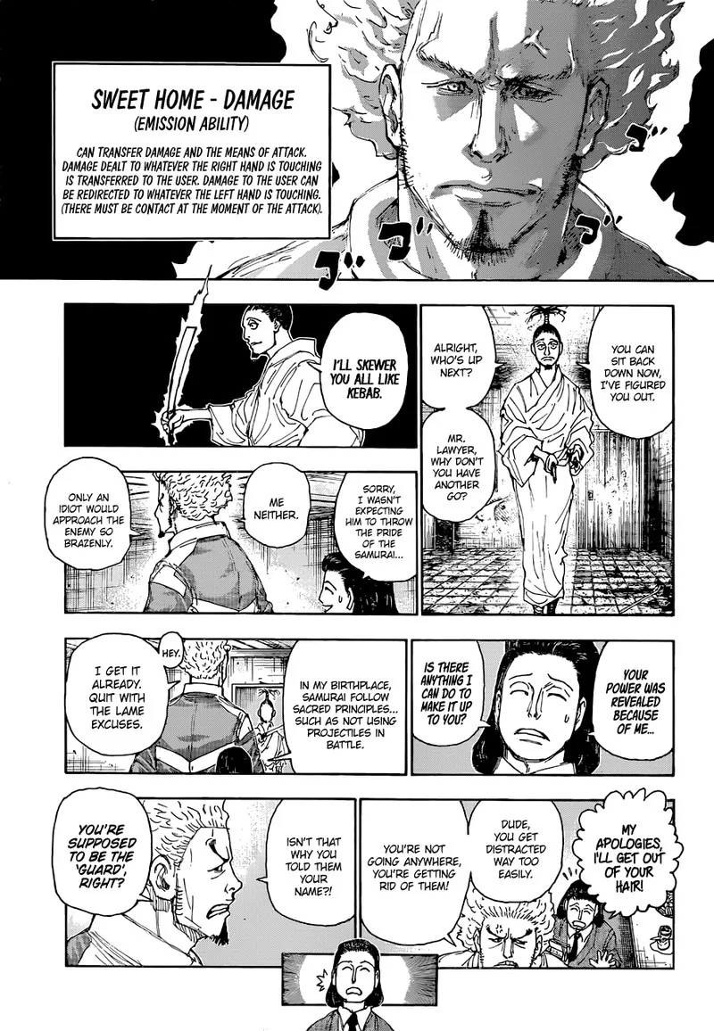 Hunter X Hunter Chapter 399 page 13