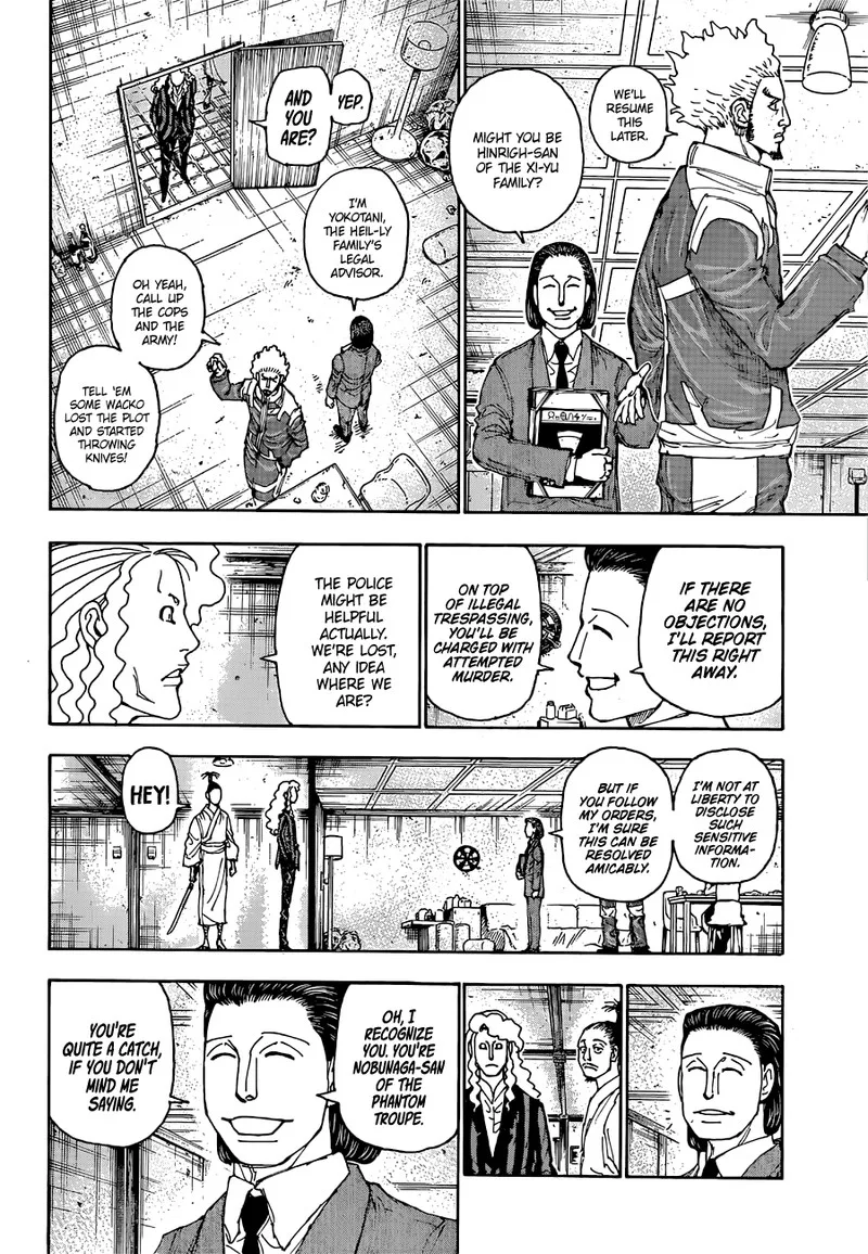 Hunter X Hunter Chapter 399 page 10