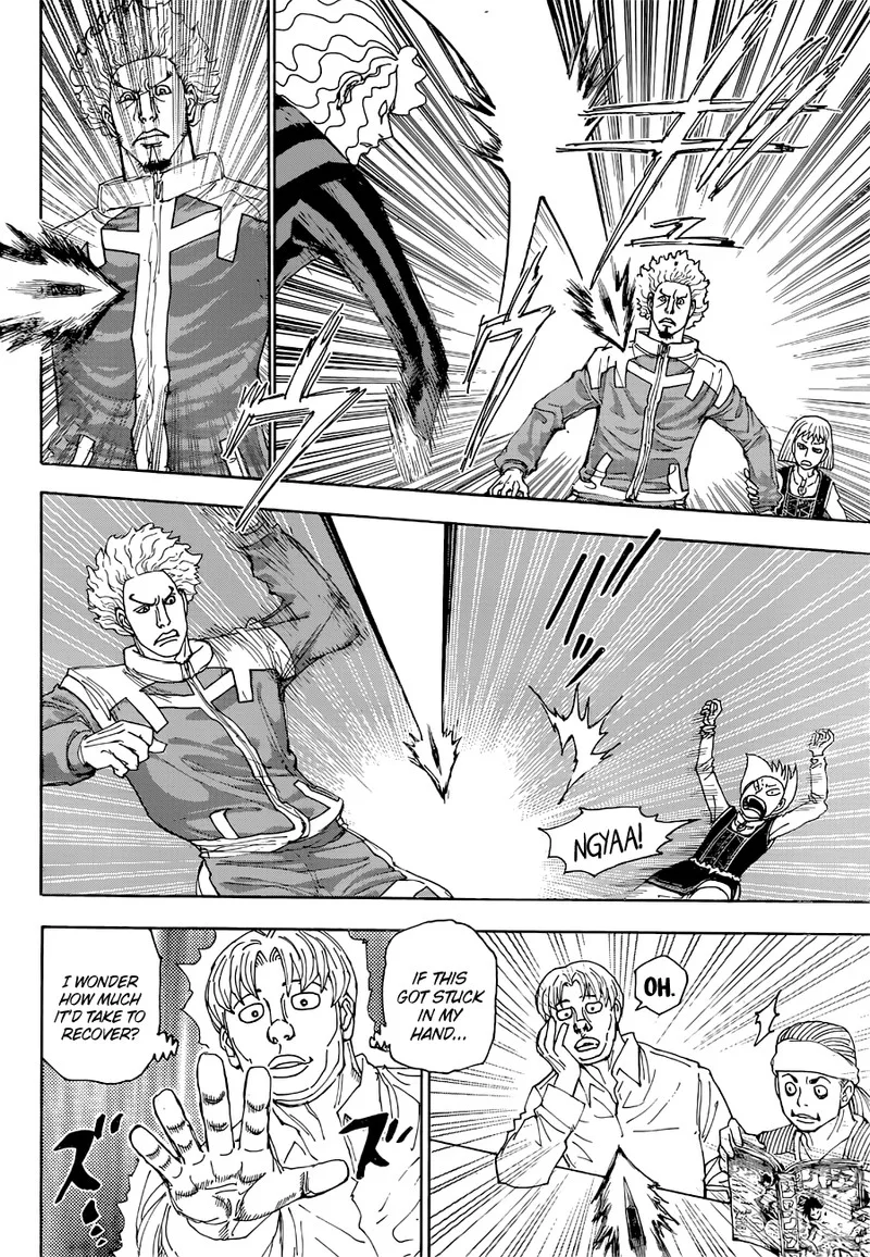 Hunter X Hunter Chapter 399 page 8