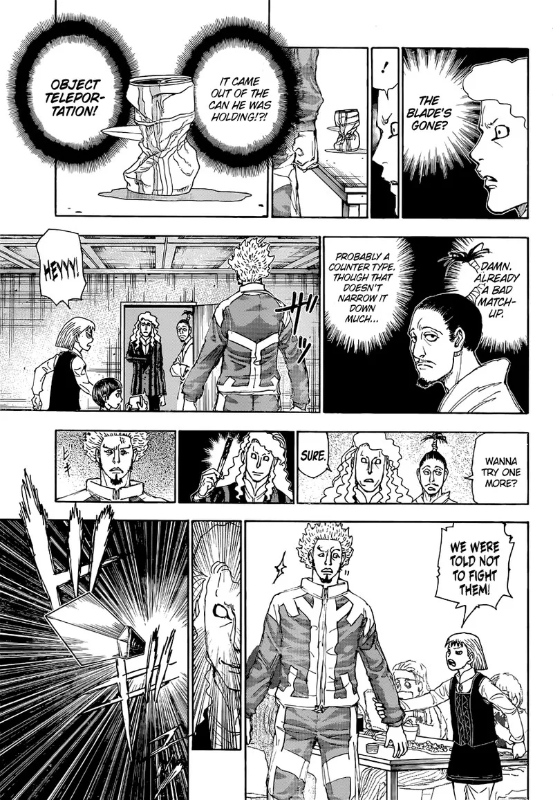 Hunter X Hunter Chapter 399 page 7