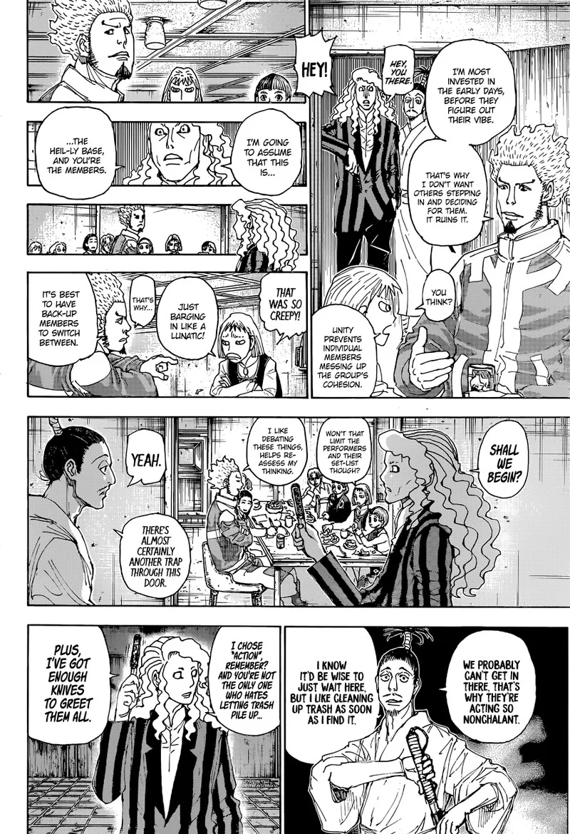 Hunter X Hunter Chapter 399 page 4