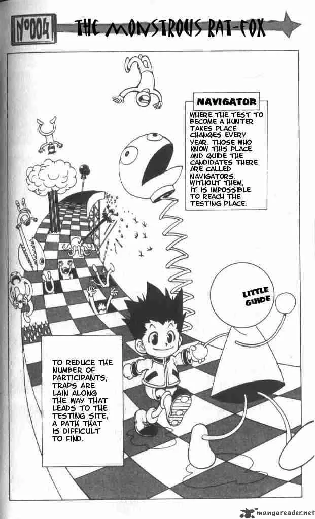 Hunter X Hunter Chapter 4 page 3