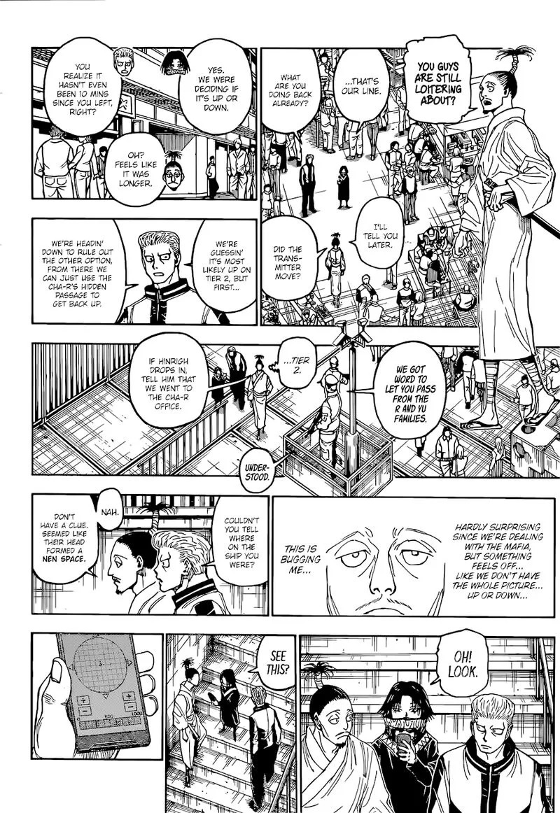 Hunter X Hunter Chapter 400 page 2
