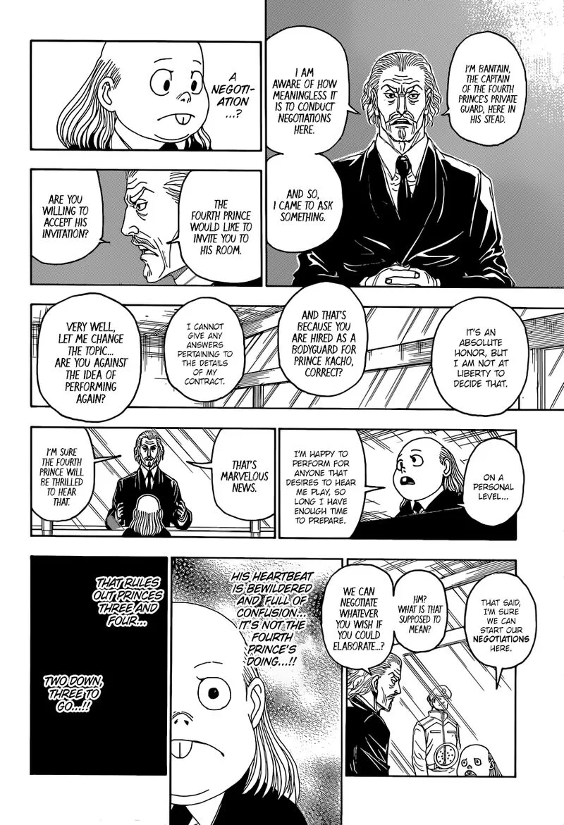 Hunter X Hunter Chapter 400 page 18