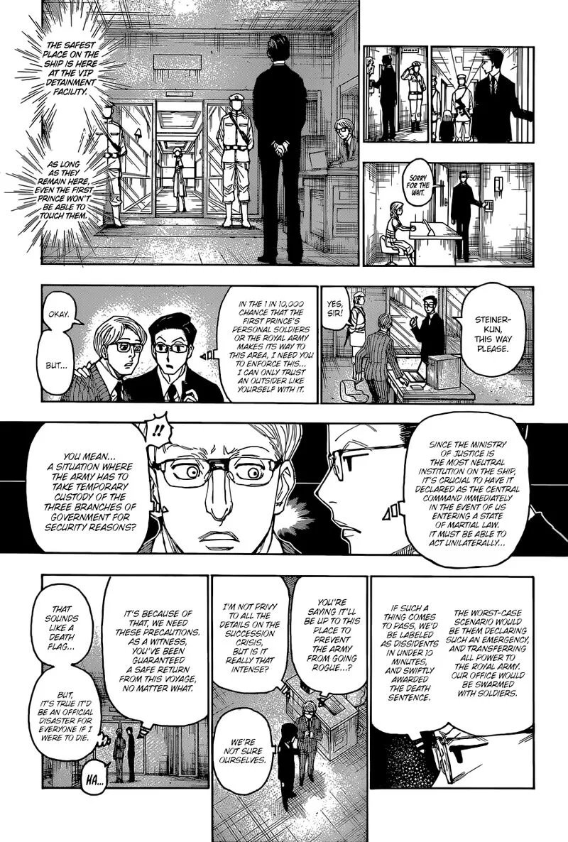 Hunter X Hunter Chapter 400 page 11