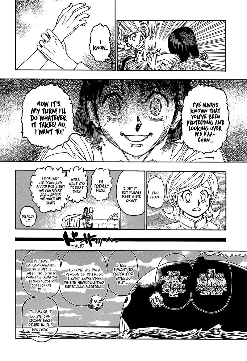 Hunter X Hunter Chapter 400 page 14