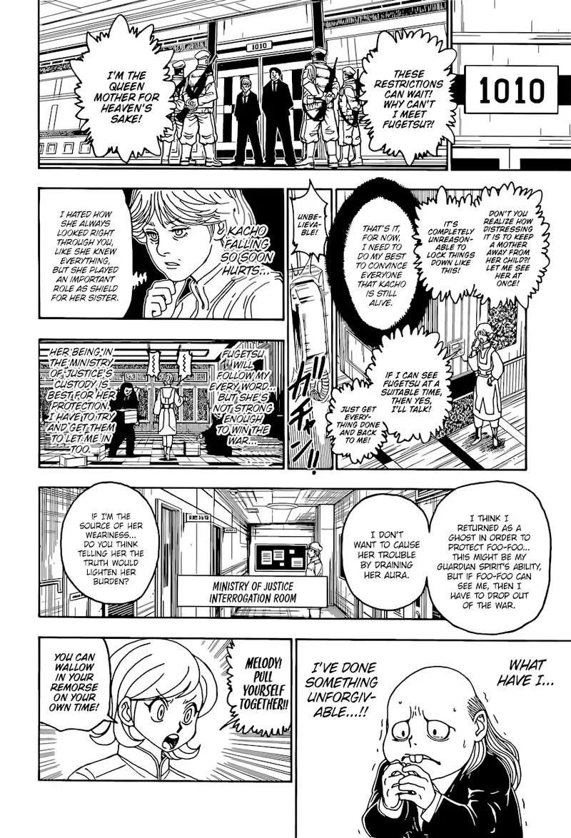 Hunter X Hunter Chapter 400 page 6