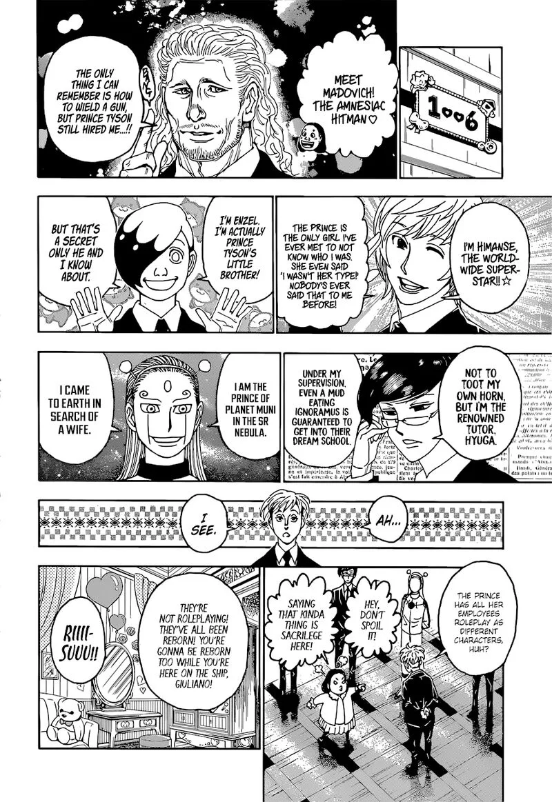 Hunter X Hunter Chapter 400 page 4