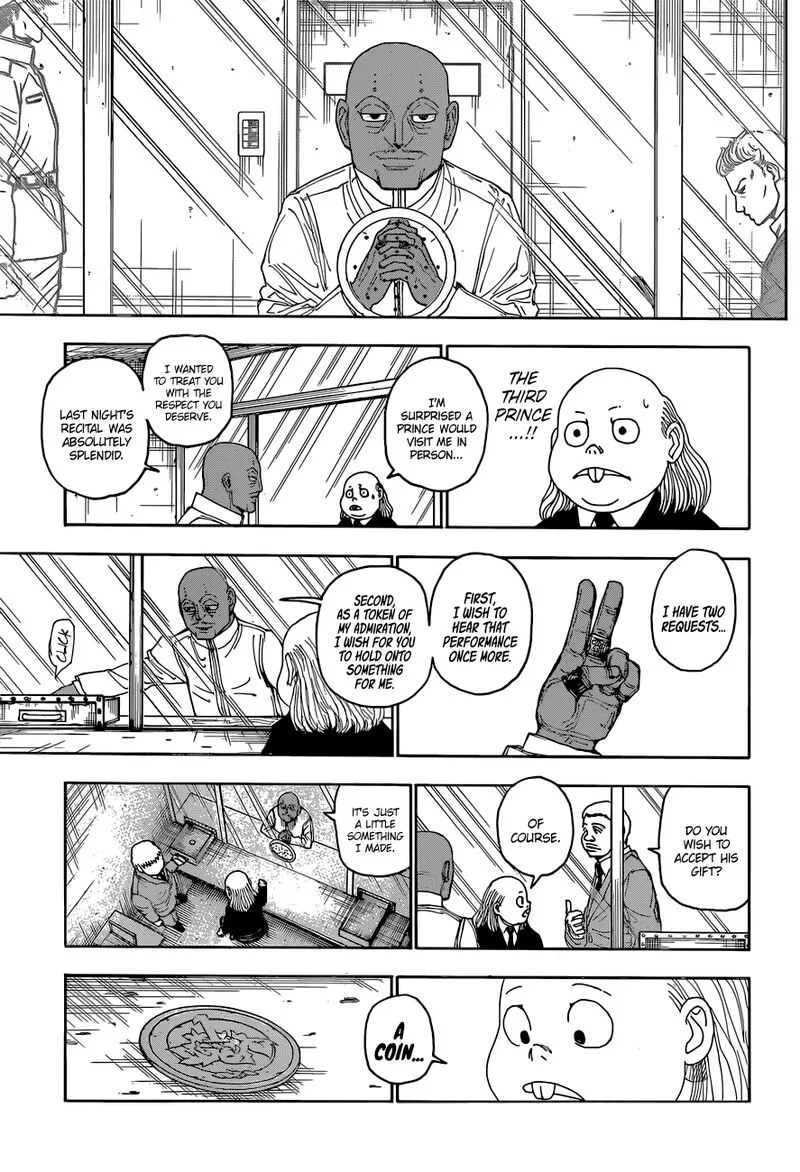 Hunter X Hunter Chapter 400 page 17