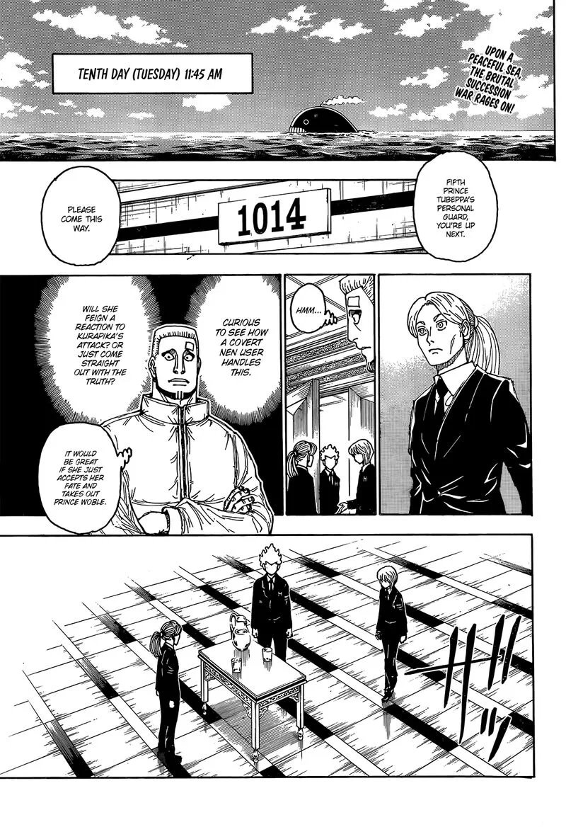 Hunter X Hunter Chapter 401 page 3