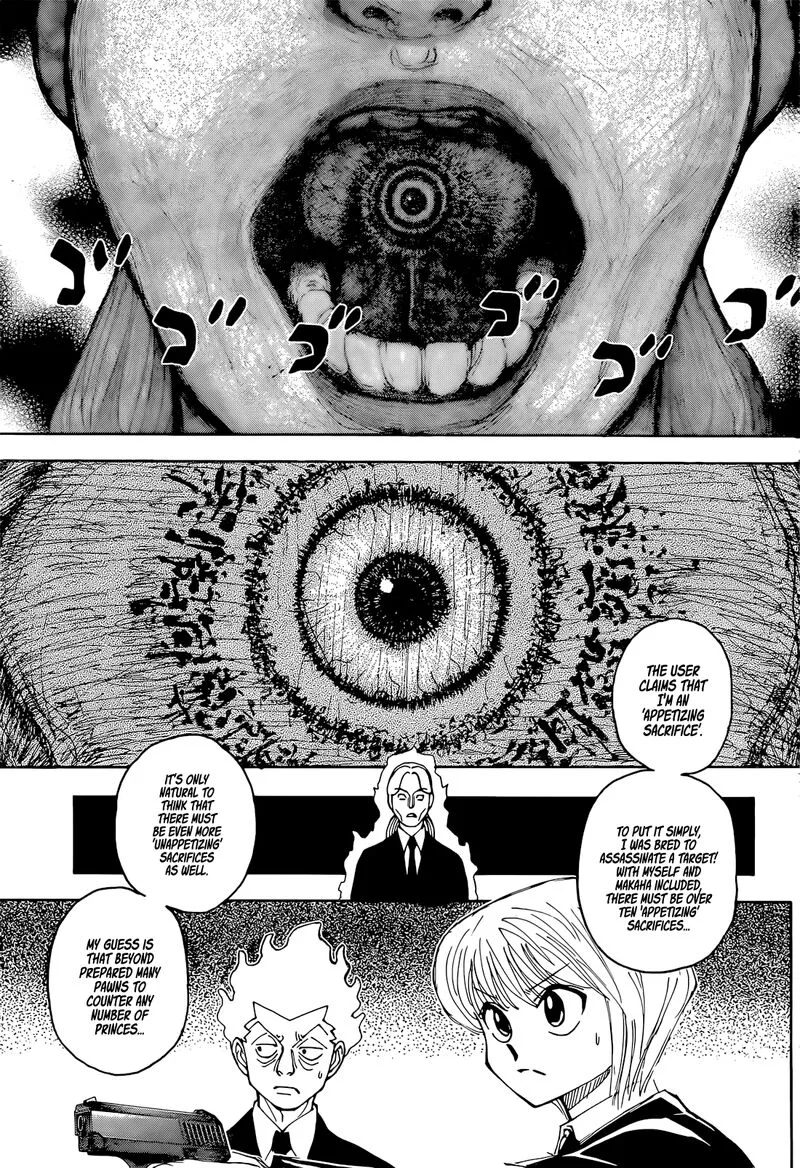 Hunter X Hunter Chapter 401 page 11