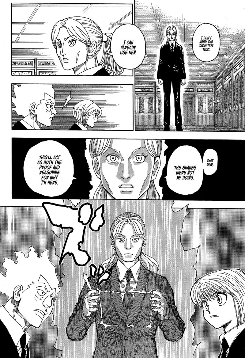 Hunter X Hunter Chapter 401 page 4