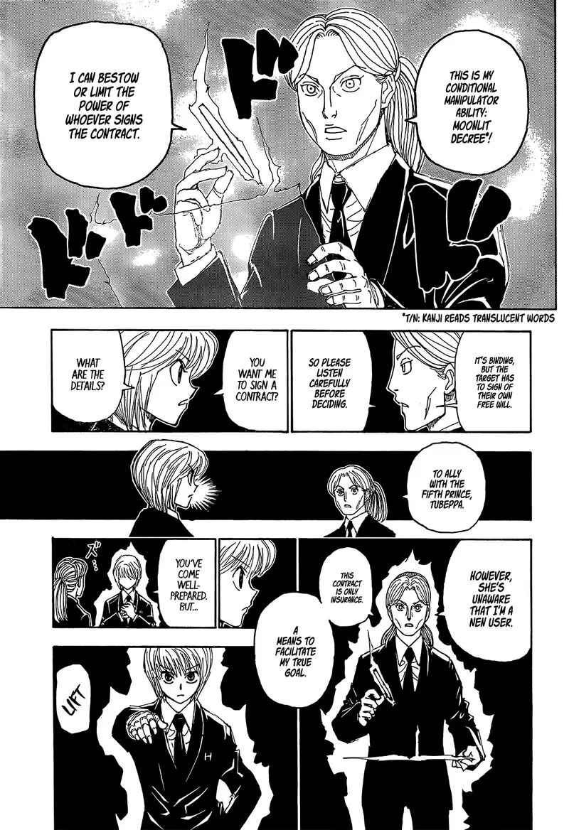 Hunter X Hunter Chapter 401 page 5