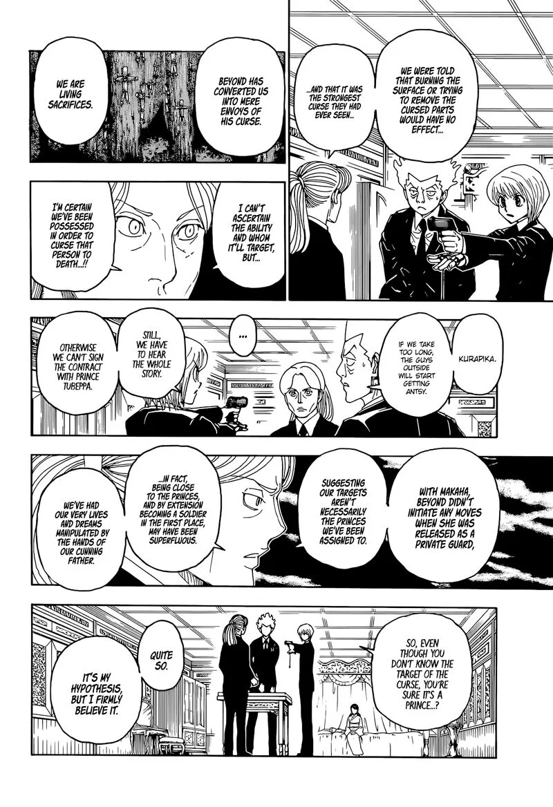 Hunter X Hunter Chapter 401 page 12