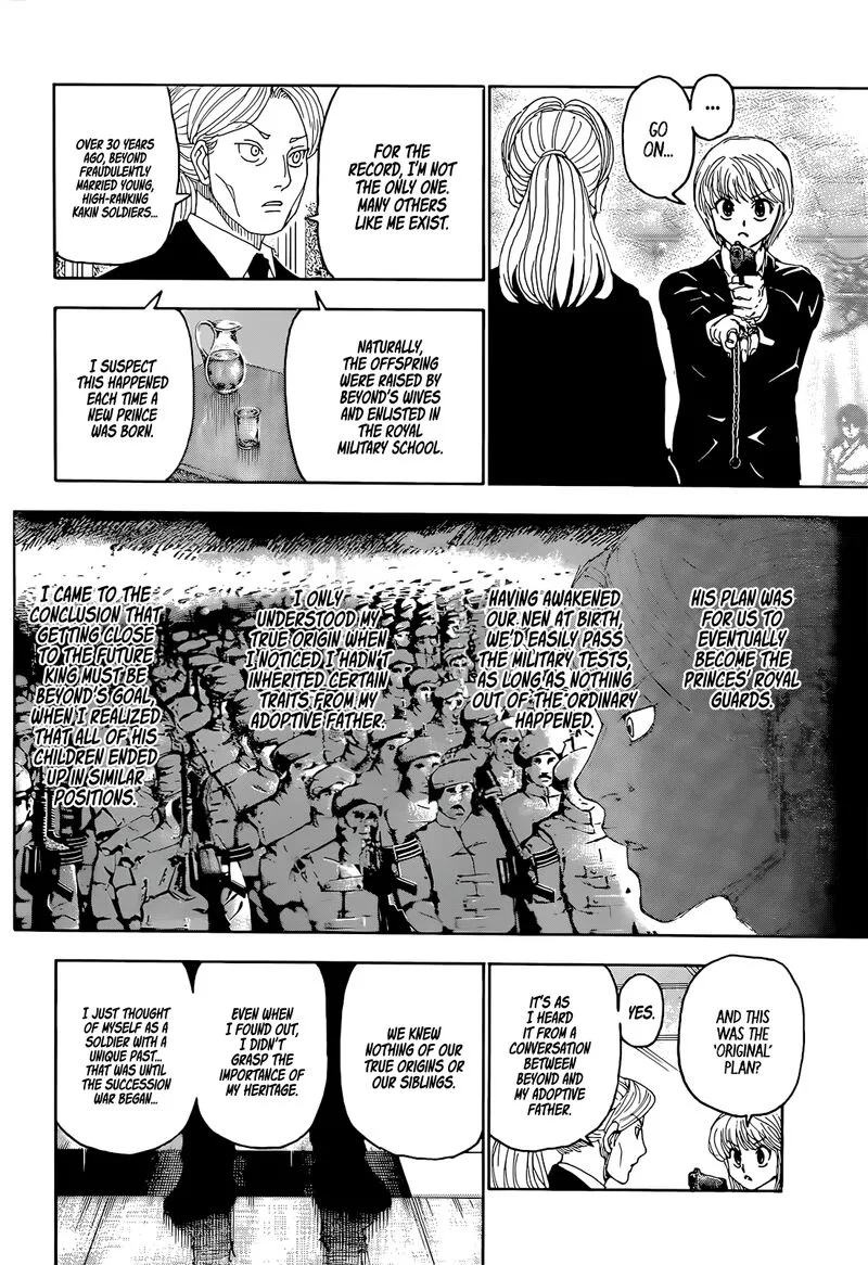 Hunter X Hunter Chapter 401 page 8