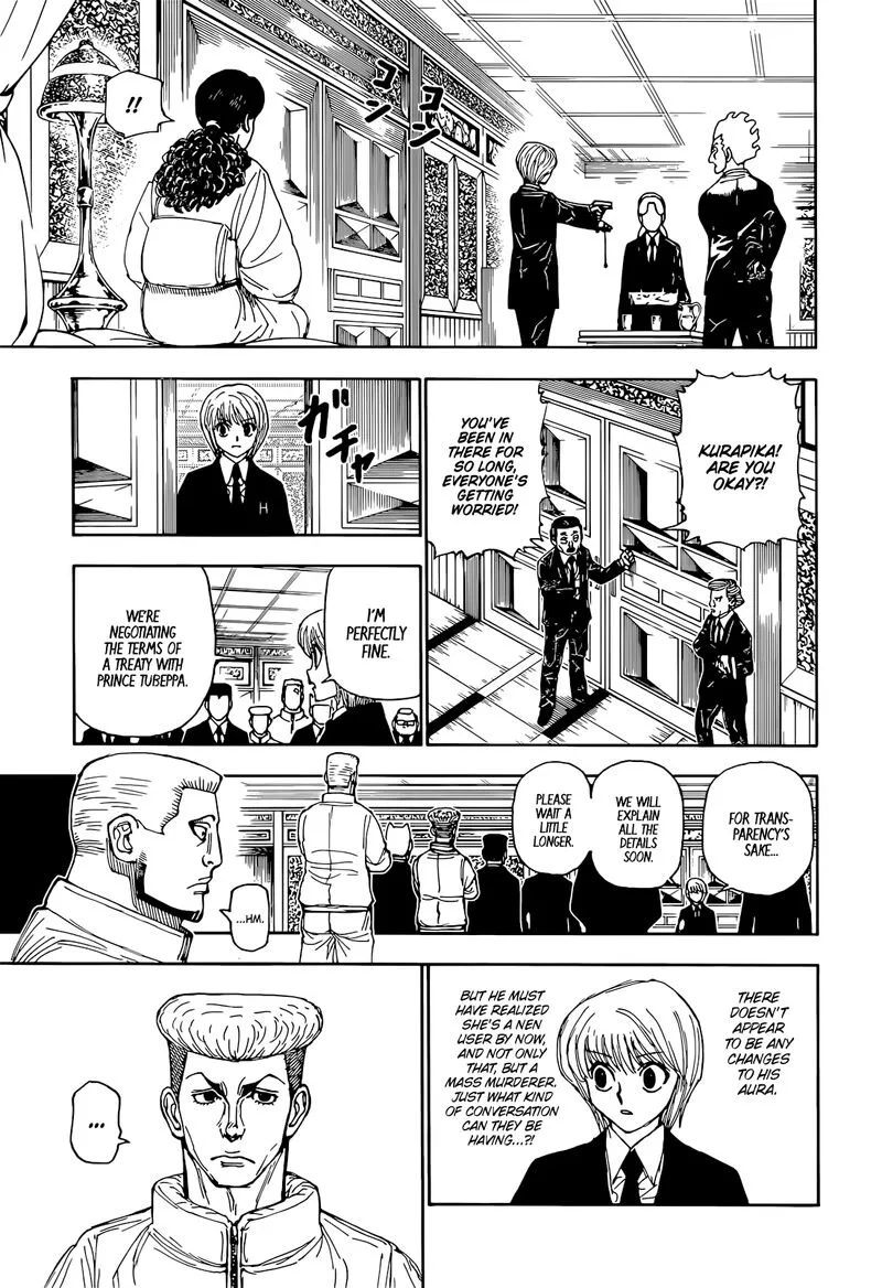 Hunter X Hunter Chapter 401 page 15