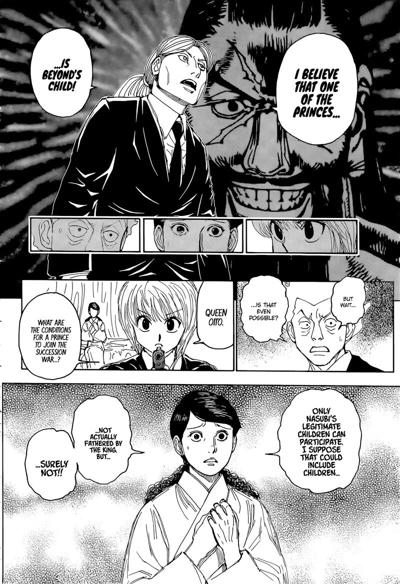Hunter X Hunter Chapter 401 page 14