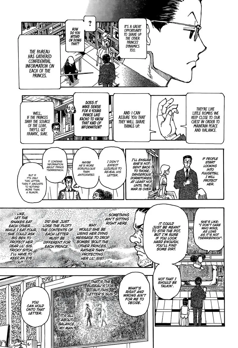 Hunter X Hunter Chapter 402 page 18