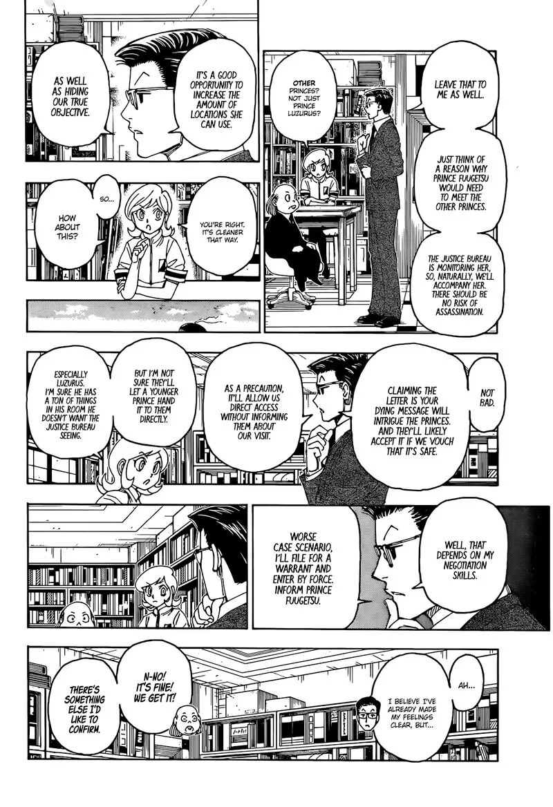 Hunter X Hunter Chapter 402 page 11
