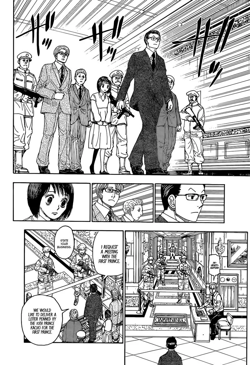 Hunter X Hunter Chapter 402 page 13