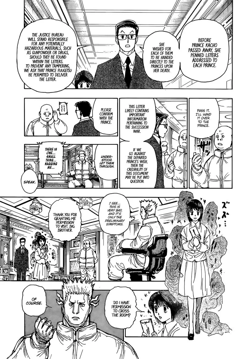 Hunter X Hunter Chapter 402 page 14