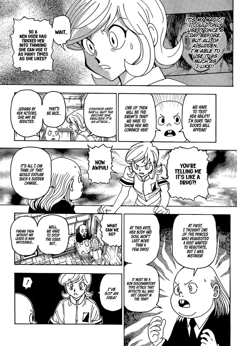 Hunter X Hunter Chapter 402 page 8