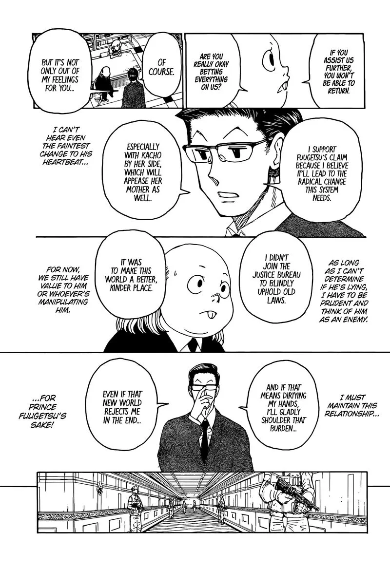 Hunter X Hunter Chapter 402 page 12