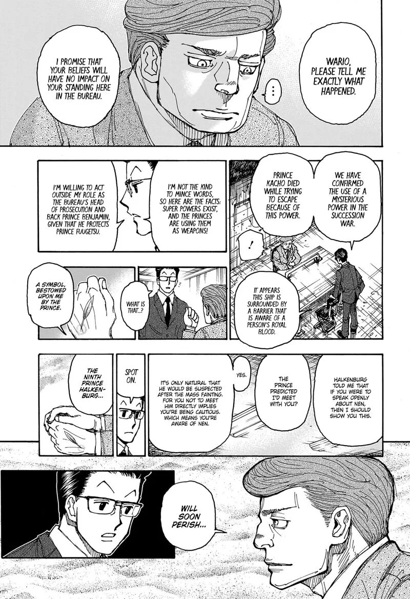 Hunter X Hunter Chapter 403 page 18