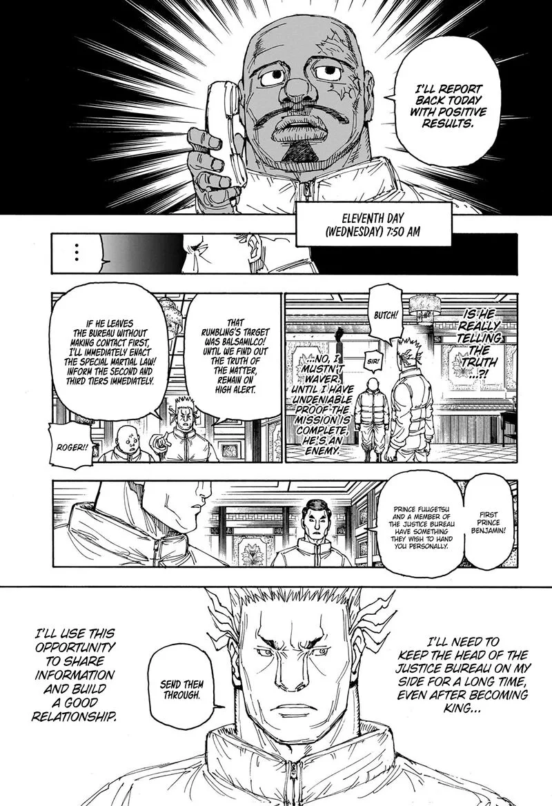 Hunter X Hunter Chapter 403 page 10